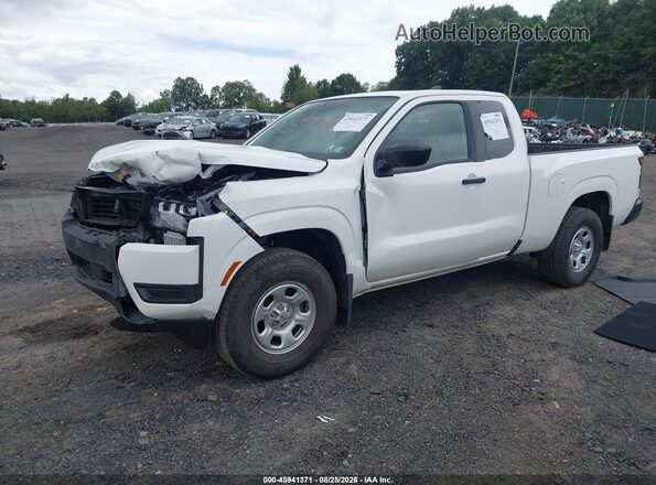 1N6ED1CM7TN621237 2026 NISSAN FRONTIER White წინა მარცხენა ხედი სამი მეოთხედიდან