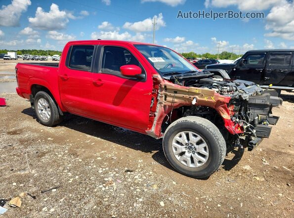1N6ED1EJ1NN618579 2022 NISSAN FRONTIER Красный Передняя правая четверть