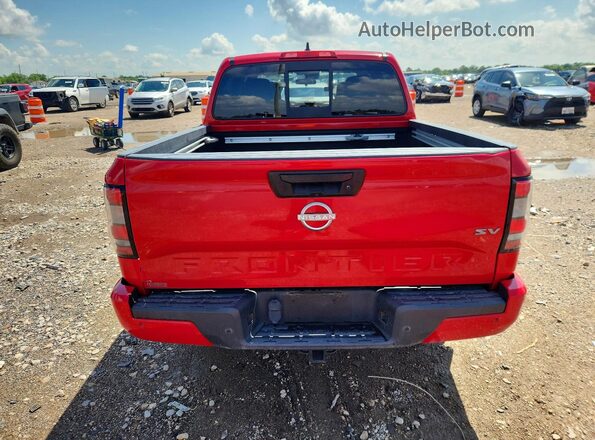 1N6ED1EJ1NN618579 2022 NISSAN FRONTIER Красный Вид сзади