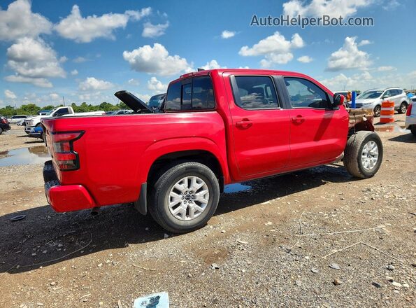 1N6ED1EJ1NN618579 2022 NISSAN FRONTIER Красный Задняя правая четверть