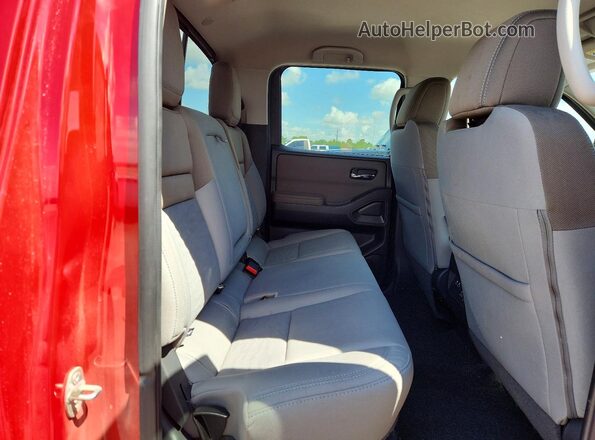 1N6ED1EJ1NN618579 2022 NISSAN FRONTIER Красный Вид задних сидений