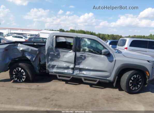 1N6ED1EJ5NN601767 2022 NISSAN FRONTIER Gray Vista interior trasera