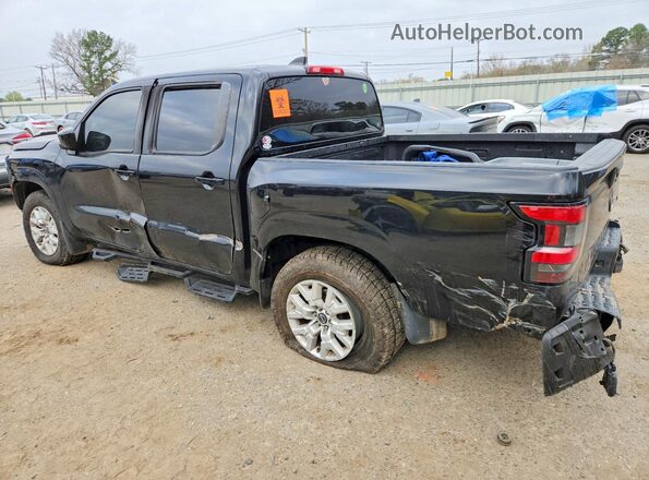 1N6ED1EK1NN655351 2022 NISSAN FRONTIER Черный Задняя левая четверть