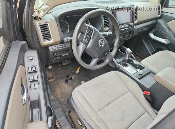 1N6ED1EK1NN655351 2022 NISSAN FRONTIER Черный Вид панели приборов