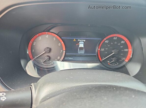 1N6ED1EK1SN605965 2025 NISSAN FRONTIER Gray Вид щитка приладів