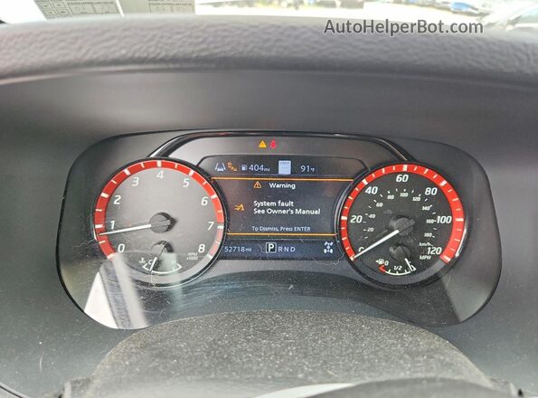 1N6ED1EK2PN616237 2023 NISSAN FRONTIER Gray Вид щитка приладів