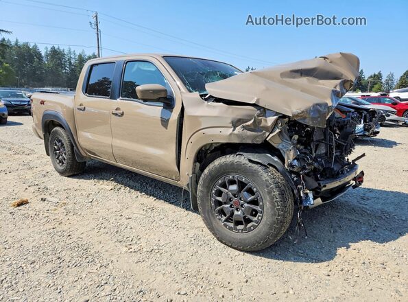 1N6ED1EK3NN693440 2022 NISSAN FRONTIER Brown Передня права чверть
