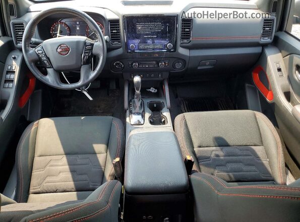 1N6ED1EK4NN674721 2022 NISSAN FRONTIER Gray Вид панелі приладів