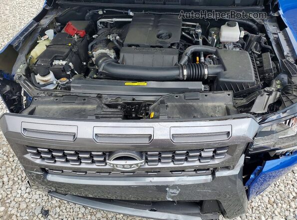 1N6ED1EK9SN630550 2025 NISSAN FRONTIER Blue Вид задньої частини салону