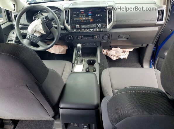 1N6ED1EK9SN630550 2025 NISSAN FRONTIER Blue Вид панелі приладів
