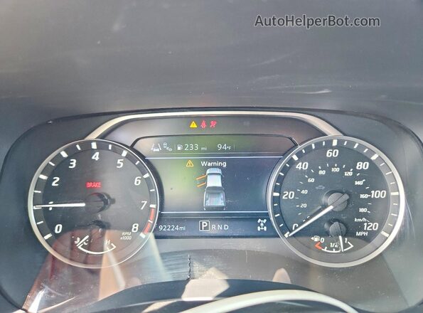 1N6ED1EKXNN656367 2022 NISSAN FRONTIER Gray Widok zestawu wskaźników