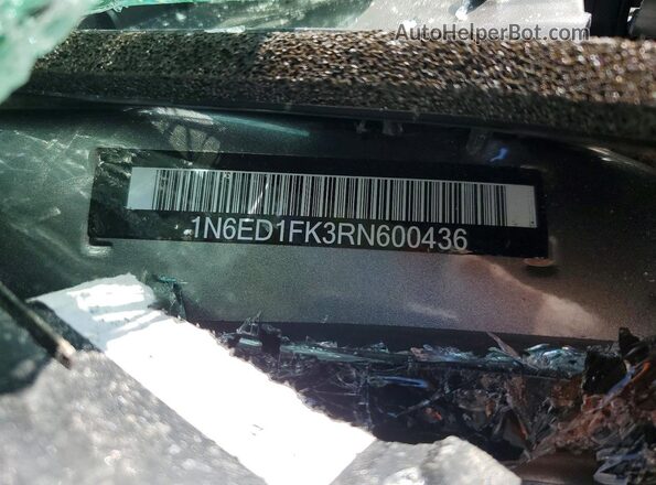 1N6ED1FK3RN600436 2024 NISSAN FRONTIER Угольный Вид подкапотного пространства