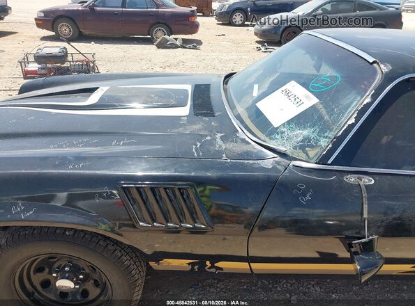 1Q87L9L546082     1979 CHEVROLET CAMARO Black Вид спереду