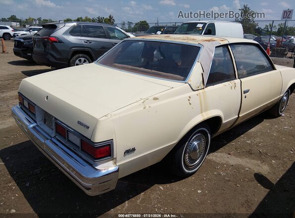1T27M9B541950     1979 CHEVROLET MALIBU Yellow Rear right
