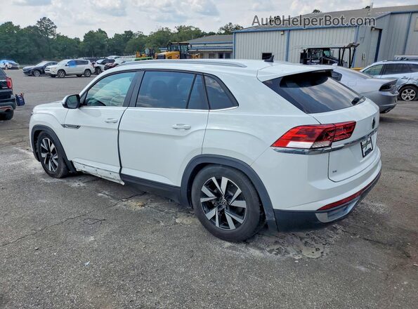 1V24C2CA2LC203787 2020 VOLKSWAGEN ATLAS White Задня ліва чверть