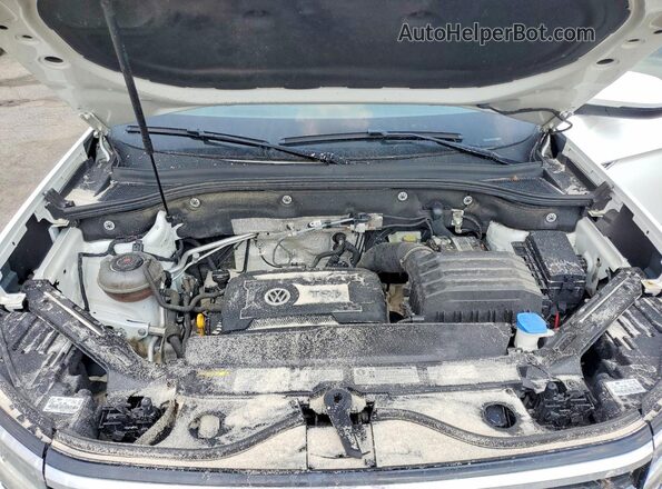 1V24C2CA2LC203787 2020 VOLKSWAGEN ATLAS White Вид підкапотного простору