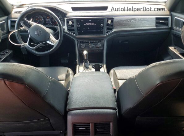1V24C2CA2LC203787 2020 VOLKSWAGEN ATLAS White Вид панелі приладів