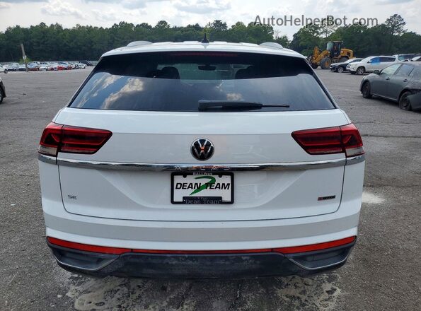 1V24C2CA2LC203787 2020 VOLKSWAGEN ATLAS White Вид ззаду