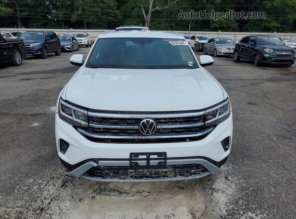 1V24C2CA2LC203787 2020 VOLKSWAGEN ATLAS White Вид спереду