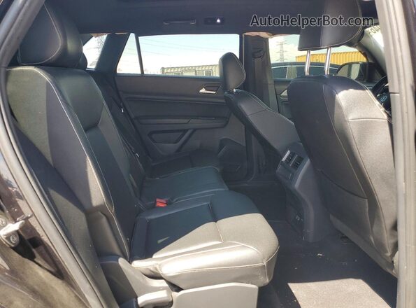 1V25C2CA2LC201431 2020 VOLKSWAGEN ATLAS Black Vista de los asientos traseros