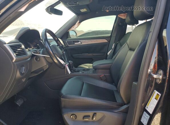 1V25C2CA2LC201431 2020 VOLKSWAGEN ATLAS Black Vista interior delantera