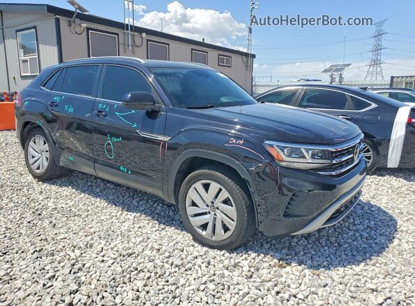 1V25C2CA2LC201431 2020 VOLKSWAGEN ATLAS Black Delantero derecho
