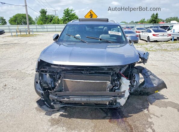 1V25C2CA4LC228887 2020 VOLKSWAGEN ATLAS Charcoal Front view