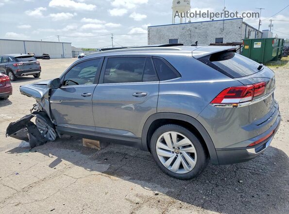 1V25C2CA4LC228887 2020 VOLKSWAGEN ATLAS Charcoal Rear left