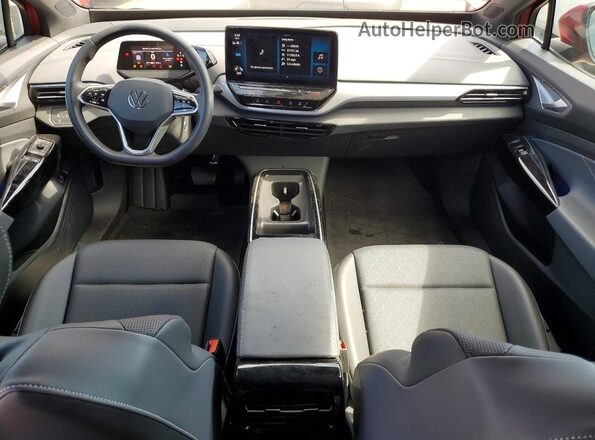 1V25MPE82PC017083 2023 VOLKSWAGEN ID.4 Red წინა პანელის ხედი