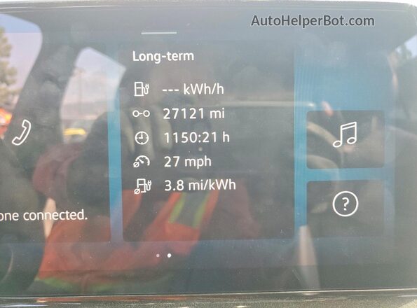 1V25MPE82PC017083 2023 VOLKSWAGEN ID.4 Red ხელსაწყოთა პანელის ხედი