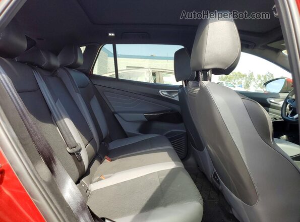 1V25MPE82PC017083 2023 VOLKSWAGEN ID.4 Red უკანა სალონის ხედი
