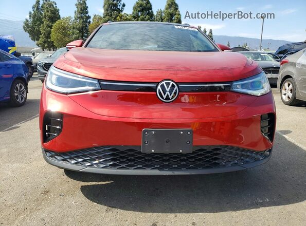 1V25MPE82PC017083 2023 VOLKSWAGEN ID.4 Red წინა ხედი