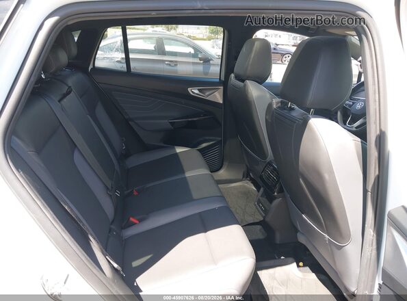 1V25MPE82PC022025 2023 VOLKSWAGEN ID.4 White Vista de la etiqueta del VIN