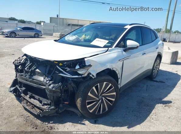 1V25MPE82RC007950 2024 VOLKSWAGEN ID.4 White Передня ліва чверть