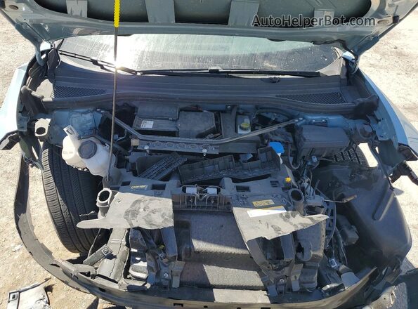 1V25MPE83RC008329 2024 VOLKSWAGEN ID.4 Blue Vista del compartimento del motor