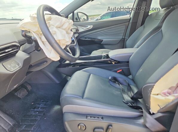 1V25MPE85RC008039 2024 VOLKSWAGEN ID.4 White Вид салону спереду