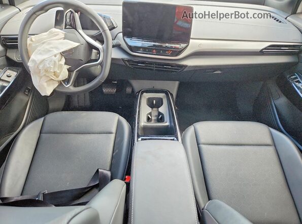 1V25MPE85RC008039 2024 VOLKSWAGEN ID.4 White Вид панелі приладів