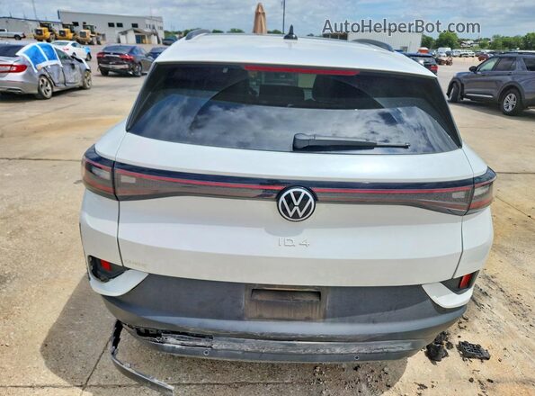 1V25MPE85RC008039 2024 VOLKSWAGEN ID.4 White Вид ззаду