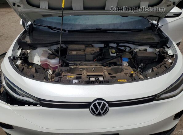 1V25MPE85RC009675 2024 VOLKSWAGEN ID.4 White Widok komory silnika