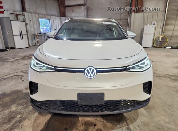 1V25MPE85RC017422 2024 VOLKSWAGEN ID.4 White Front view