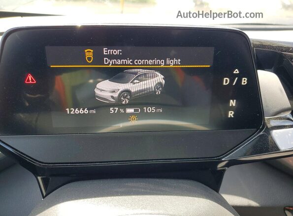 1V25MPE89RC011669 2024 VOLKSWAGEN ID.4 Gray Widok zestawu wskaźników
