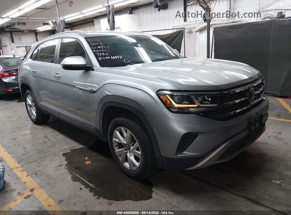 1V2AC2CA7LC200998 2020 VOLKSWAGEN ATLAS Silver Սալոնի հետևի տեսք