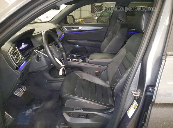 1V2AE2CA1SC206160 2025 VOLKSWAGEN ATLAS Gray Вид салону спереду