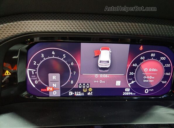 1V2AE2CA6RC263870 2024 VOLKSWAGEN ATLAS Gray Vista del cuadro de instrumentos