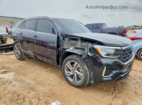1V2AE2CA7RC208134 2024 VOLKSWAGEN ATLAS Черный Передняя правая четверть