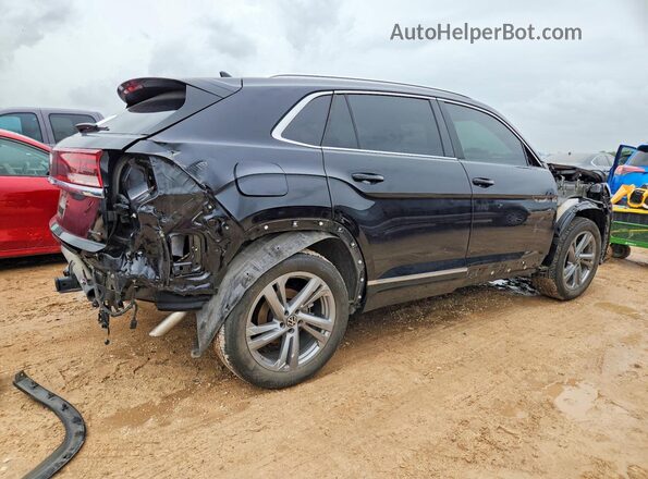 1V2AE2CA7RC208134 2024 VOLKSWAGEN ATLAS Черный Задняя правая четверть