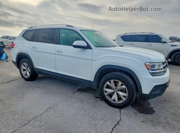 1V2AP2CA0JC530628 2018 VOLKSWAGEN ATLAS White Przód prawy