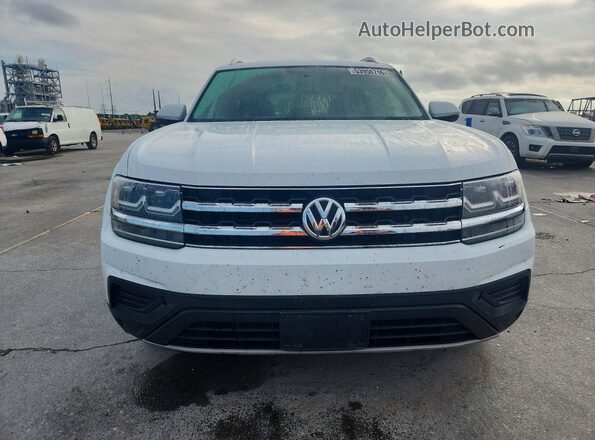 1V2AP2CA0JC530628 2018 VOLKSWAGEN ATLAS White Widok z przodu