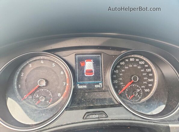 1V2AP2CA0JC530628 2018 VOLKSWAGEN ATLAS White Widok zestawu wskaźników