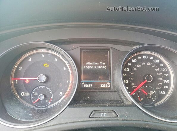 1V2AP2CA0JC584771 2018 VOLKSWAGEN ATLAS Белый Вид щитка приборов